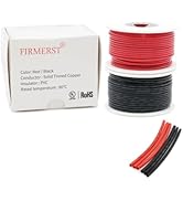 Amazon.co.jp: FIRMERST 単芯配線ケーブル awg22 0.3sq 15m x2巻 車